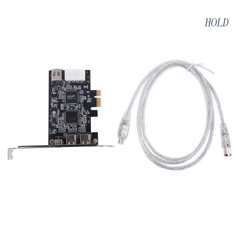 Card Mở Rộng PCIe 3 Cổng PCI Cho Express 1394B & 1394A TI XIO2 | Shopee ...