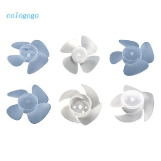 Plastic Fan Blades 4 Leaves for Hairdryer Motor Desk Fan Blades Transparent