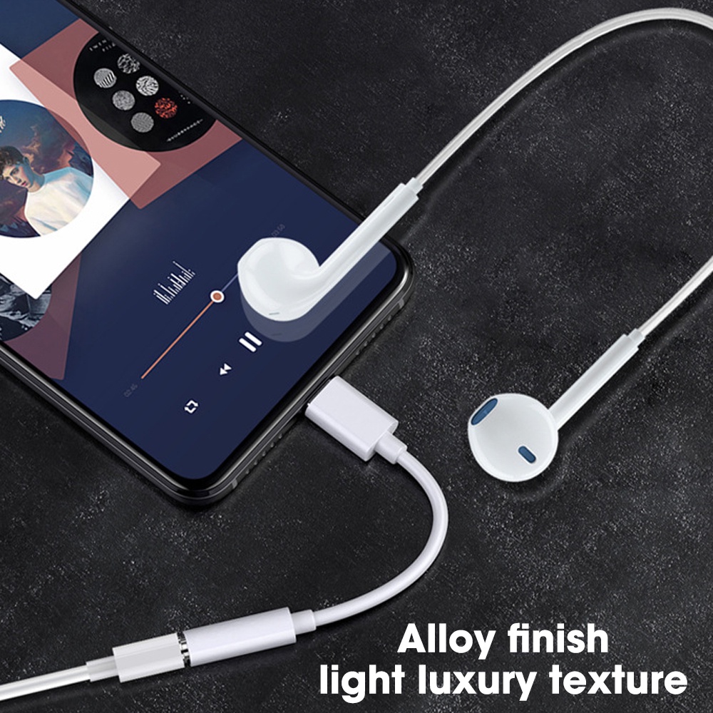 Dây Cáp Chuyển Đổi Cổng USB Type C Sang Cổng Tai Nghe 3.5mm Chuyên Dụng
