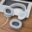 Miếng đệm tai BTM Khóa cho CORSAIR HS55 HS65 Tai nghe Earpads Thoải mái Ice Silk Leather Đệm khử tiếng ồn
