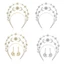 Headband cho cô dâu - Phù hợp lễ cưới và nhà thờ