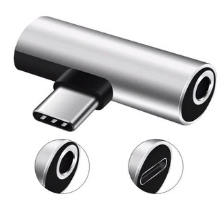 Charmantcc1 Di Động Loại C Sang Tai Nghe Jack Sạc Jack Chuyển Đổi USB C Sang Dongle