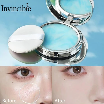 Phấn Trang Điểm Kiểm Soát Dầu Lâu Trôi Kèm Mút Tán Phấn / Phấn Phủ Chống Thấm Nước Và Khô / Phấn Trang Điểm Mặt