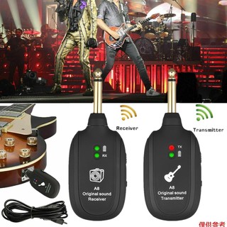 Bộ Thiết Bị Thu Phát Tín Hiệu Không Dây HGV A8 UHF 730mhz Phạm Vi 50M Cho Đàn Guitar Điện / Bass / Violin