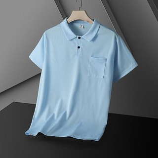 Áo Thun Polo Phối Lưới Plus Size Cho Nam 10XL 12XL