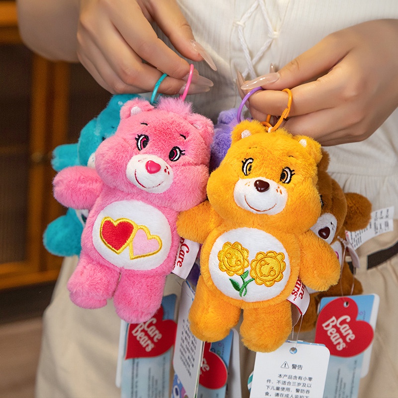 Rytanda Care Bear Plush Toy Care Bears Plushie Animals Plush Doll Toys Gấu Nhồi Bông Mềm Mại Treo Móc Khóa Trang Trí Xe Hơi