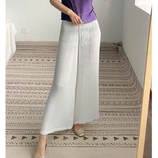 Mới Quần Dài Ống Loe Xếp Ly Phong Cách Hàn Quốc Dành Cho Nữ
