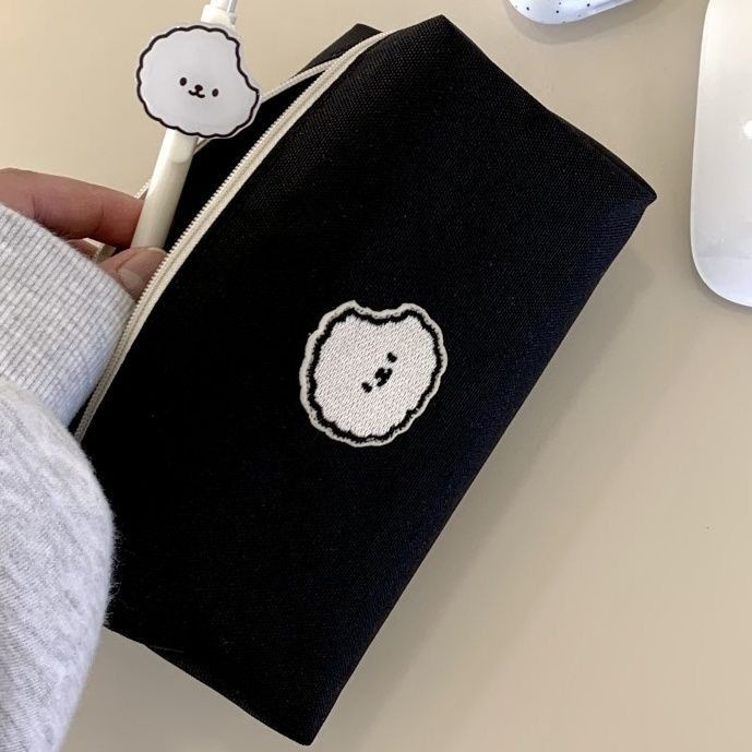 HK1 50-60 miếng Sanrio Pochacco bút Túi vải hộp đựng bút chì dung tích lớn Canvas túi đựng mỹ phẩm KH1