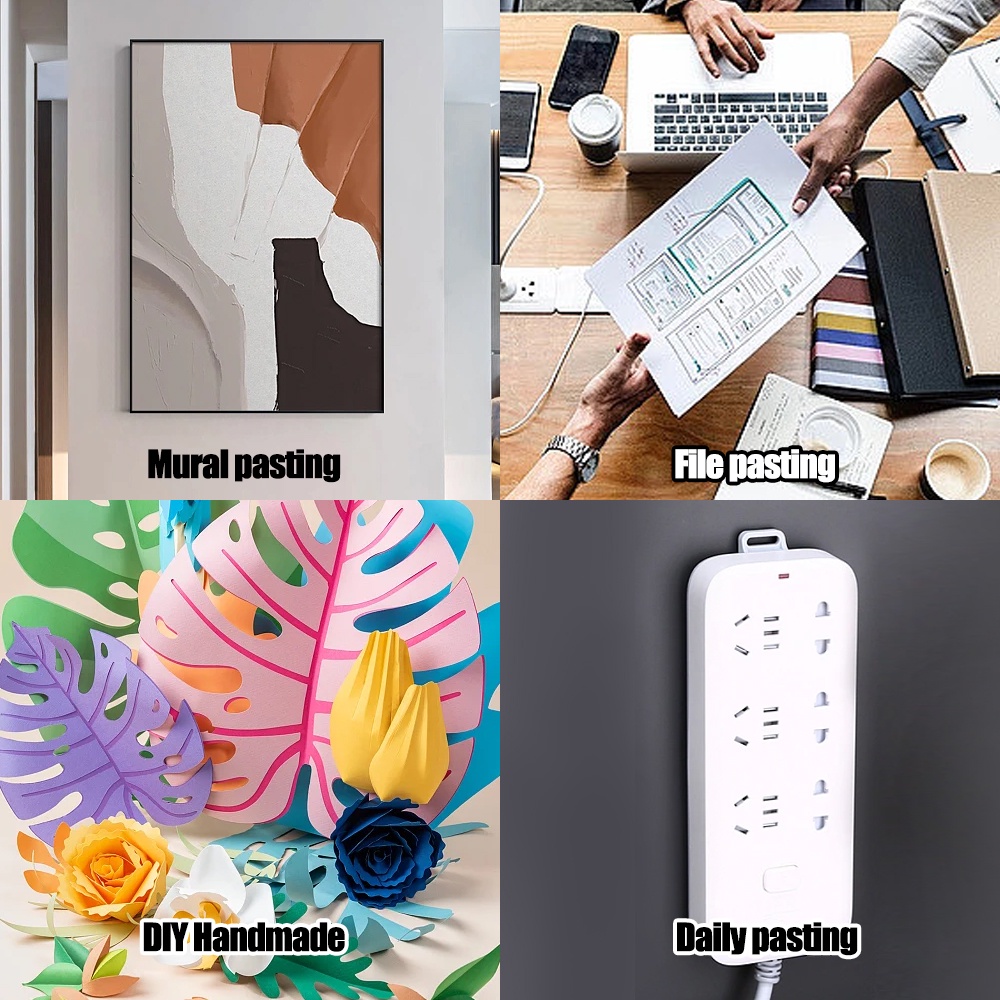Cuộn Băng Keo Xốp Dày Hai Mặt Dài 3.0M 1.0 / 1.5 / 2.0 / 2.4 / 3.0cm Dùng Làm Đồ Thủ Công DIY