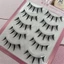 FAVORITEGOODS 5 Đôi Lông Mi Giả, Cosplay Nhật Bản Dramatic Manga Anime Mies, 5 Cặp Gói Dày Giả Chồn Giả Lông Mi Mở Rộng Cho Nữ Bé Gái
