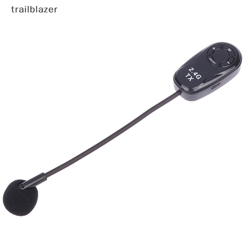 Tai nghe trailblazer bộ phát micrô không dây 2.4g với bộ thu cho bộ khuếch đại giọng nói mới