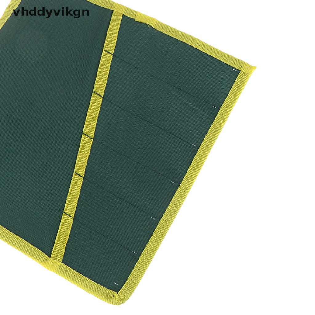 Túi Đựng Cờ Lê Cuộn Vải Canvas 6 / 8 / 12 / 25 Ngăn Tiện Dụng