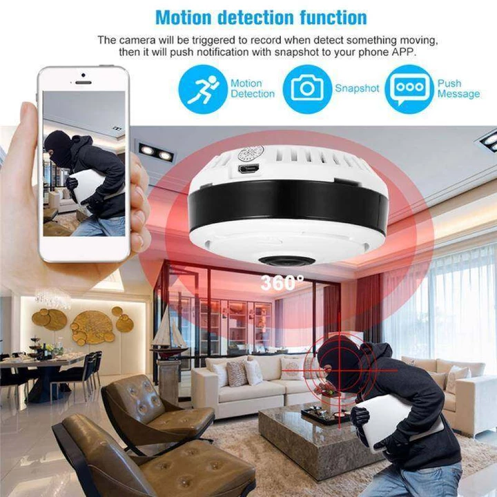 Wi-Fi Security Camera V380 – 1080P – 5