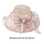 Mũ chống nắng YRBWD Mũ Organza thời trang thoáng khí ngoài trời