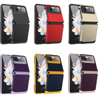 Giáp Cao Su Bản Lề Ốp Lưng Samsung Z Flip 6 Xe Đẩy Gấp Bản Lề Full Matte Bảo Vệ Vỏ Điện Thoại Z Flip 6 Flip 5 Vỏ Pc Cứng