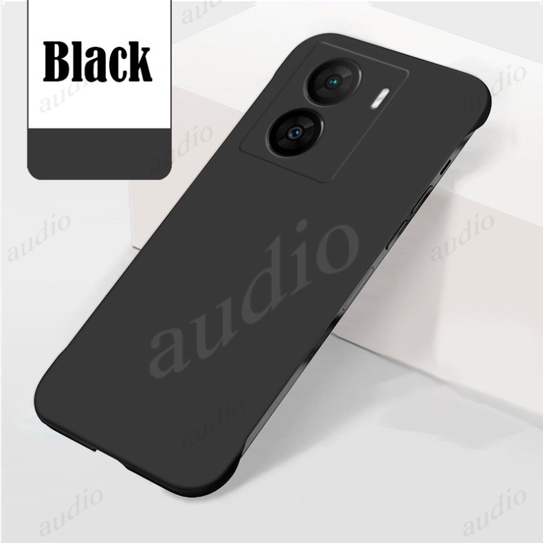 Ốp điện thoại PC cứng không khung mỏng mờ cho VIVO iQOO Z7 Z7x Z9 Z9x 5G 2024 Chống sốc Fundas Coque cho VIVO iQOO Z7 Z7x IQOOZ7x IQOOZ9x 5G Cảm giác da mặt sau không viền