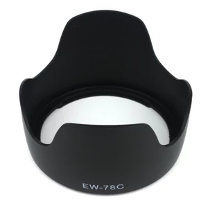 Mũ trùm đầu ống kính có thể đảo ngược EW-78C cho ống kính EF 35mm f 1 4L USM VR SLR Mũ trùm đầu ống kính hoa Tulip kỹ thuật số