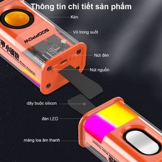 Loa Bluetooth Mini A36 Thiết Kế Trong Suốt đèn Led độc đáo,loa Không Dây Cầm Tay Nhỏ Gọn âm Thanh Hay Bass Chất
