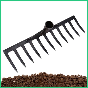 Cây Cào Đất Bằng Thép Carbon Chịu Được Sức Nặng Có Răng Sắc Bén Thay Thế Tiện Dụng Cho Sân Vườn