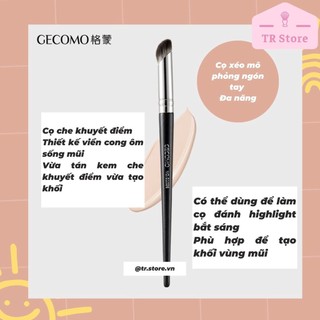 Cọ vạt xéo đầu tròn đa năng Gecomo dùng tạo khối mũi và che khuyết điểm G1036