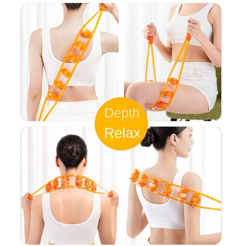 Công cụ massage kinh tuyến JIGK, Con lăn massage thư giãn sâu vật lý trị liệu, Giảm đau tiện lợi 12 / 18 / 24 / 30 Con lăn PP Massage cơ lưng cổ vai