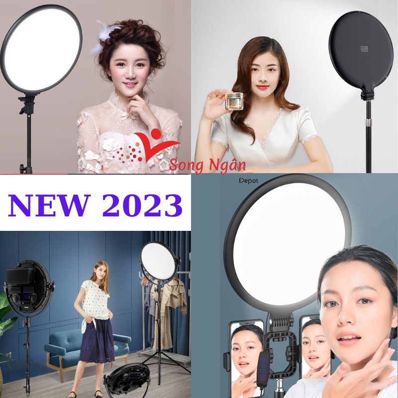 Đèn Livestream 26 33 45 cm kèm Điều Chỉnh Ánh Sáng Hỗ Trợ Chụp Ảnh Quay Video Chuyên Nghiệp
