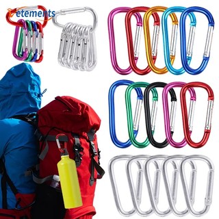 Mini alluminum alloy carabiner keychain / chai nước sử dụng hàng ngày khóa kim loại / phụ kiện leo núi cắm trại ngoài trời
