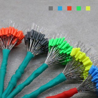 YOLOGO - Bộ 200 Nút Chặn Bobber Câu Cá, Cao Su Trong Suốt, Độ Đồng Tâm Cao, Thân Thiện với Hồ Sông và Biển