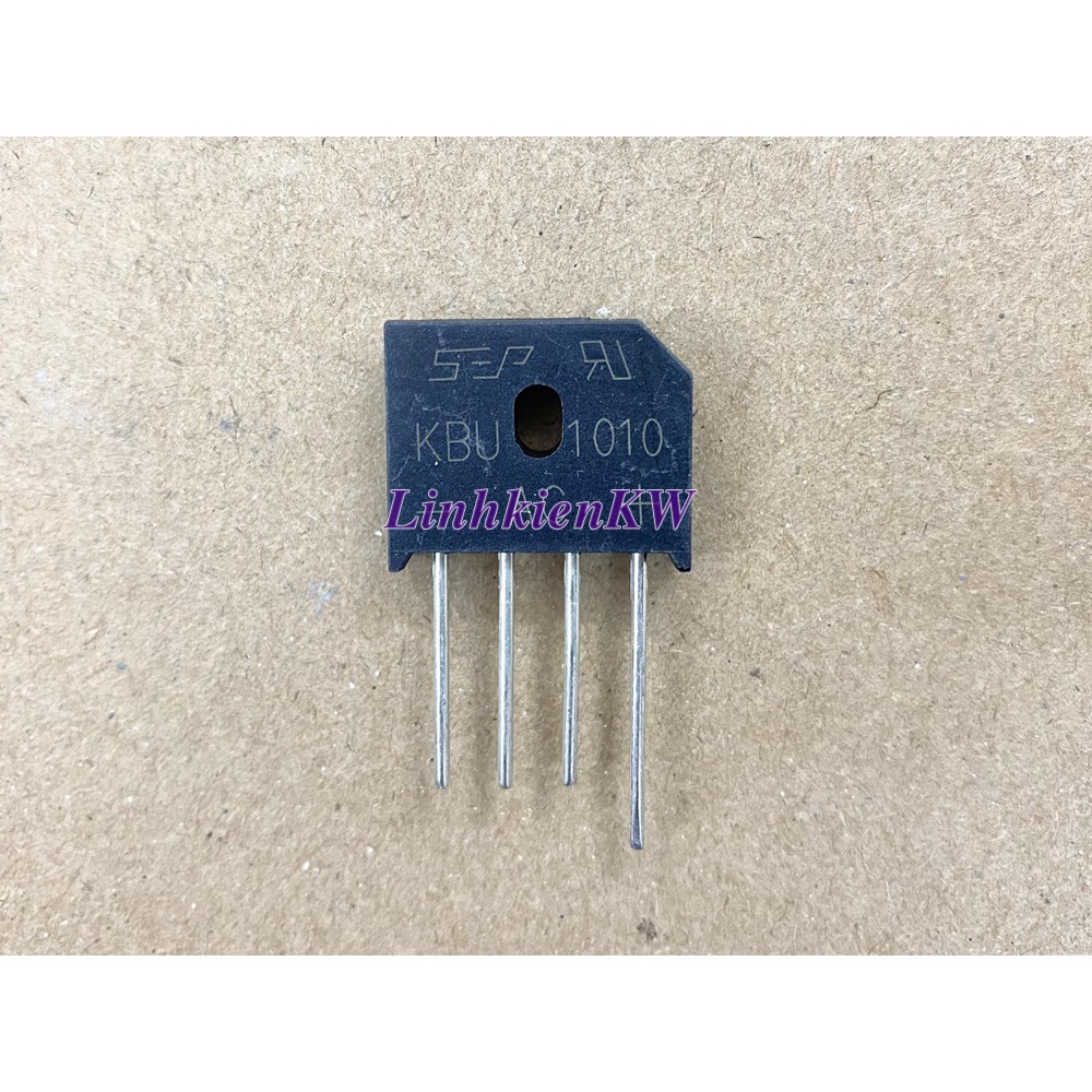2pcs KBU1010 KBU-1010 10A 1000V Single Phases Diode Rectifier Bridge Single - Foto 2