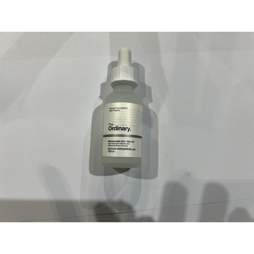 [The Ordinary] Niacinamide 10% + Kẽm 1% 30ml Từ Hàn Quốc