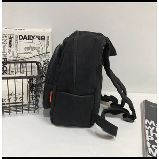 Ba Lô Mini Vải Canvas Xinh Xắn Dành Cho Nữ