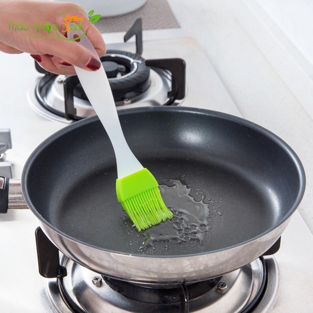 Chổi quét dầu - Cọ quét dầu ăn, quét mỡ, quét mặt bánh bằng silicon chịu nhiệt 1211