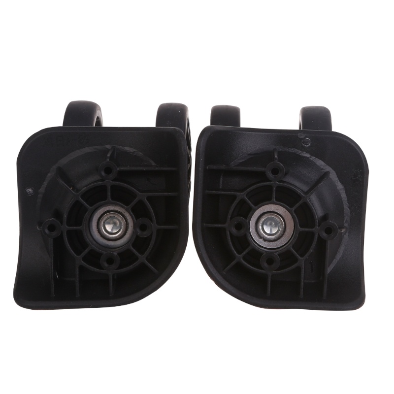 Fl A89 2 Chiếc Xe Đẩy Bánh Thay Thế Hạng Nặng Cho Hộp Hành Lý Vali Xoay 360 Độ Bộ Đôi Hàng Im Lặng-Wh