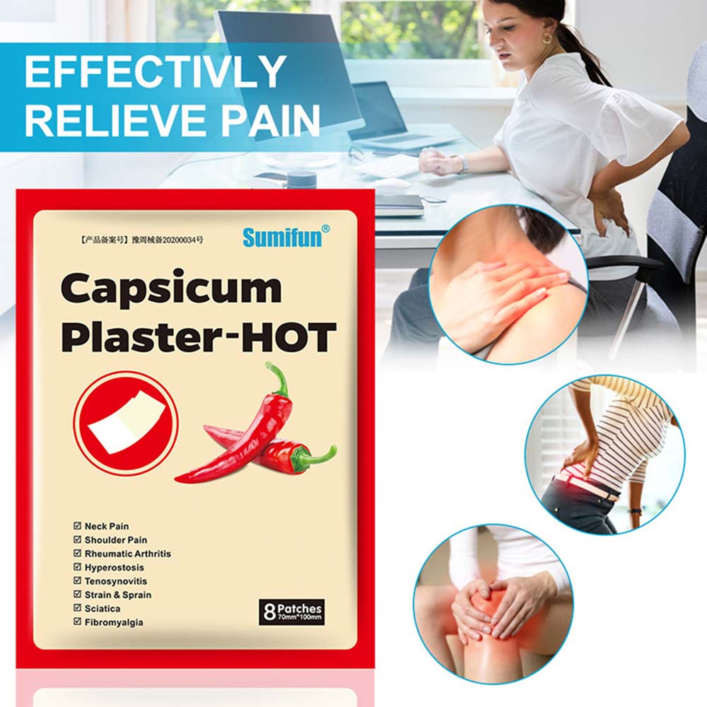 Three bags of Sumifun chili paste paste can relieve muscle strain, neck