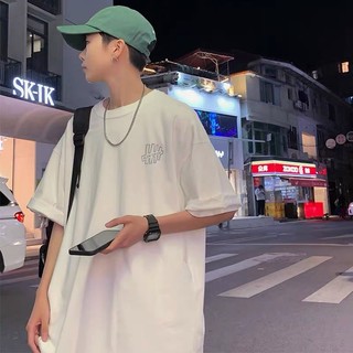 Áo thun ngắn tay mùa hè nam phong cách Harajuku