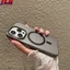 Ultra Thin Matte Magnetic Phone Case for iPhone 16 15 14 Plus 13 12 Pro Max Transparent Shockproof Hard Cover