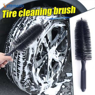 Bàn Chải Nylon Đầu Nhọn Màu Đen Thông Dụng Vệ Sinh Lốp Xe Hơi / Xe Máy