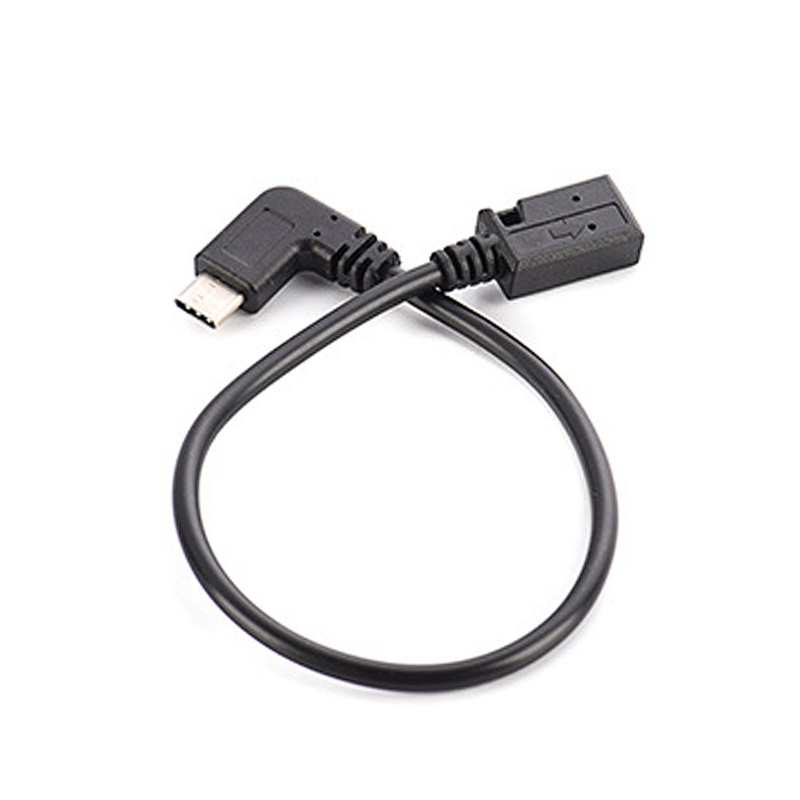 Bộ chuyển đổi BT Mini USB Female sang Type C Male 90 độ USB C Male