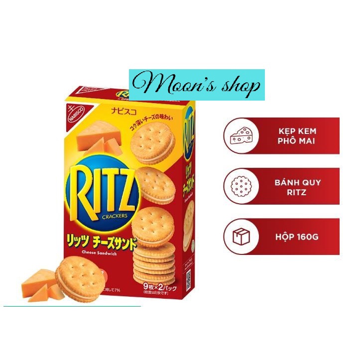 BÁNH QUY RITZ KẸP KEM PHÔ MAI 106g ( 2 gói x 53g) | Shopee Việt Nam