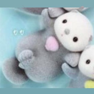 [BTF] Ready Stock Japan YELL Capsule Toy rái cá biển ôm vỏ trang trí động vật dễ thương Cub KSZL