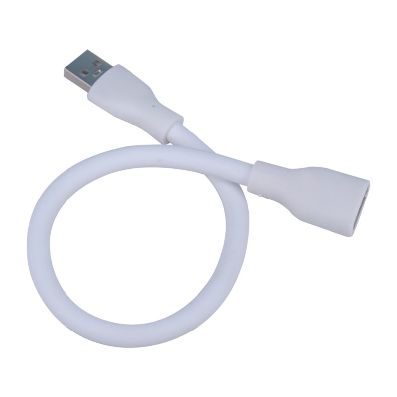 Cinnan Ống kim loại linh hoạt Cáp mở rộng ánh sáng USB Chức năng truyền dữ liệu