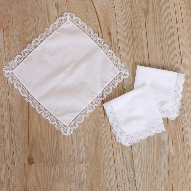 Khăn Tay Cotton Thấm Hút Thêu Họa Tiết Cho Nam Nữ