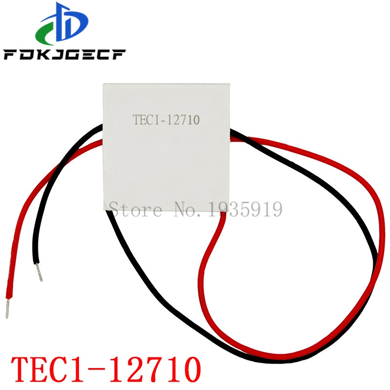 Plaques De Refroidissement Thermoélectriques TEC1-12710 - Lot De 2, 40x40mm, 12V