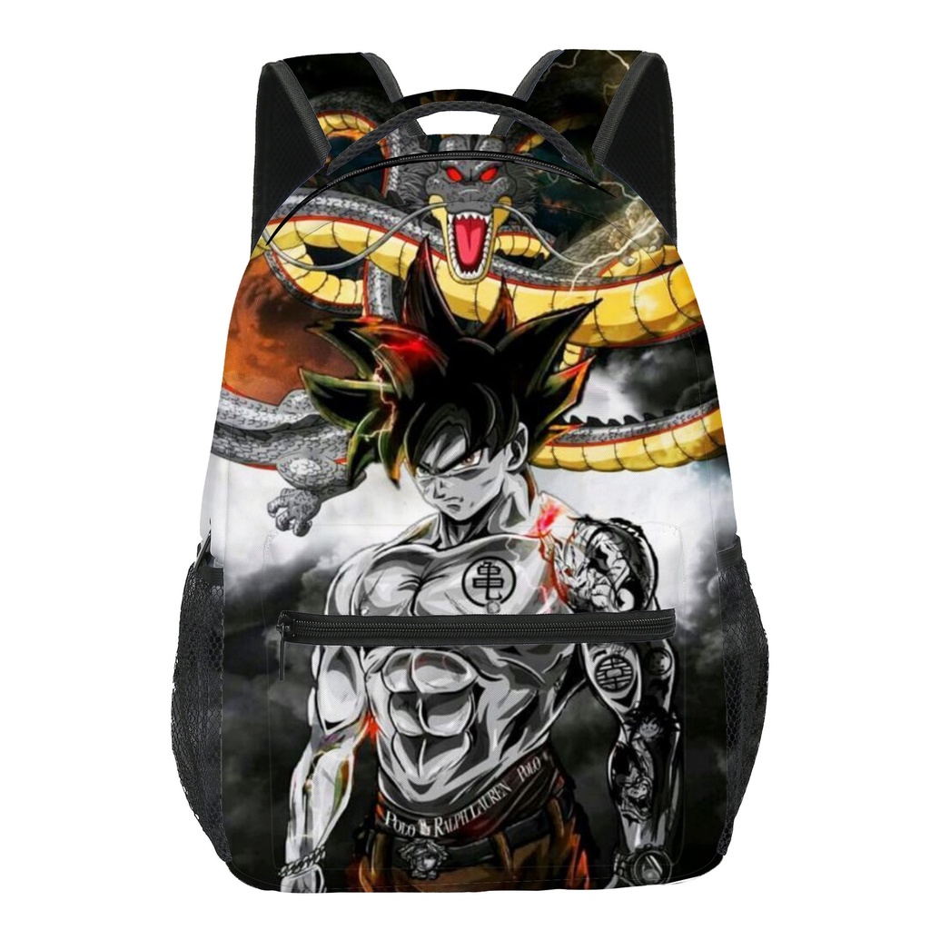 Ba Lô Đi Học Họa Tiết Hoạt Hình Dragon Ball Super Goku Cho Bé