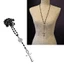 Miss * Hàn Quốc Ngọt Ngào Ngôi Sao Năm Cánh Chữ Thập Đính Hạt Mặt Dây Chuyền Vòng Cổ Choker Thời Trang Choker Vòng Cổ Trang Sức Dự Tiệc