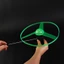 DARON LED Bay UFO Trò Chơi Ngoài Trời Tay Cầm Nhấp Nháy Đồ Chơi Ngoài Trời Đồ Chơi Cho Trẻ Em Chiếu Sáng Vui Nhộn Dây Đèn Bay Kéo Dây Bay UFO