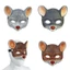 MOCOVED Mặt nạ Halloween Cá Tính Mới Lạ Trang Phục Chống Đỡ Mặt nạ Đảng Chơi Trang Trí Chống Đỡ Cosplay Phụ Kiện Dành Cho Nữ Mặt nạ nửa mặt