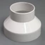 YYlingx Bộ chuyển đổi ống xả Bộ chuyển đổi phần cứng ABS Đầu nối ống dẫn