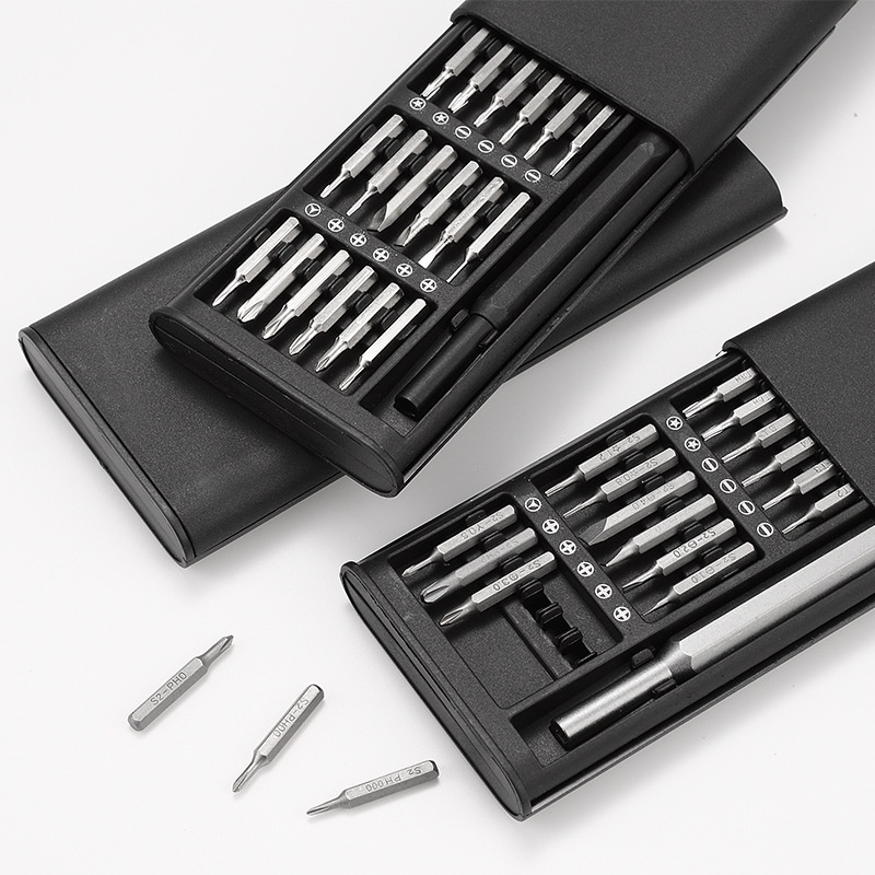 Bộ Tua Vít đa Năng Mini 24/32 đầu Nhỏ Sửa điện Thoại,Tô Vít Từ Tính Mở Laptop Mắt Kính đồng Hồ