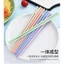 1 / 5 Đôi Đũa Ăn Bằng Sợi Rơm Lúa Mì An Toàn Chống Bỏng Cho Học Sinh / Nhà Hàng